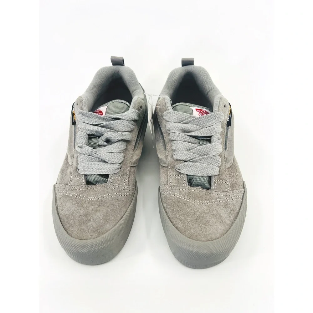 Vans Knu Skool Mens 7.5/ Womens 9 Grey Cordura Water Repellent Suede Skate Shoes
